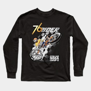 76 rider motorcross Long Sleeve T-Shirt